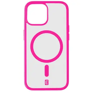 cellularline - Pop Mag - iPhone 15 - Coque transparente avec bords col... pas cher