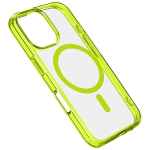 Cellularline Cover Iconic Magsafe Iphone 16 Pro Max Jaune (iconicmagiph16prml) pas cher