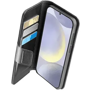 Cellularline Cover Samsung Galaxy S25 Ultra Book Agenda Noir (bookag2g... pas cher