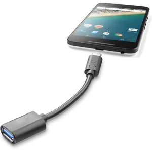 Cellularline Cellular Line Cell Adapter Cab. 15cm Usb-a-> c pas cher