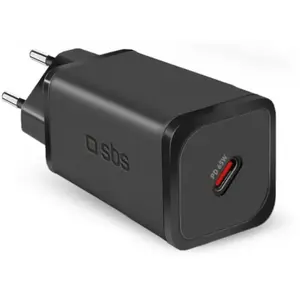 Chargeur secteur SBS CHARGEUR PD GAN 65W - Blanc - Technologie GaN - Power Delivery pas cher
