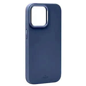 Coque en silicone MagSafe Puro iPhone 15 Pro Max - BleuVendu pargalaxus