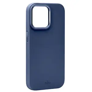 Coque en silicone MagSafe Puro iPhone 15 Pro - BleuVendu pargalaxus