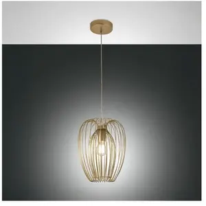 Fabas Luce, Suspension, 367740225Lampes suspendues Camp or mates (E27) pas cher