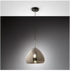 Fabas Luce, Suspension, Suspension Glow E27 Ø250mm chromé (E27) pas cher