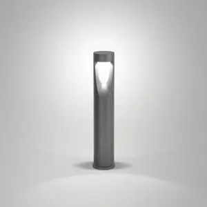 Fabas Luce, Éclairage d'extérieur, TEO SHINY BLACK LED Poller 13W warm...
