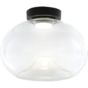 Brena - Plafonnier rond avec LED intégrée Fabas Luce - Applique murale...