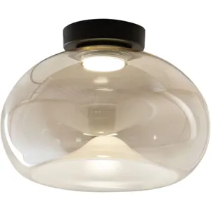 Brena - Plafonnier rond avec LED intégrée Fabas Luce - Applique murale...