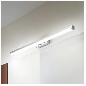 Fabas Luce Nala Lampe de salle de bain à LED sur miroir en verre chromé, IP44 pas cher