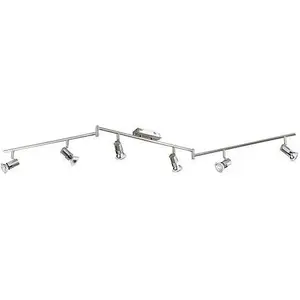 FABAS 933246 PLAFONNIER NICKEL SATINÉ CHROME pas cher