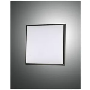 Fabas Luce 3314 - 69 - 101 Plafonnier Desdy Led En Aluminium Noir 10 W... pas cher