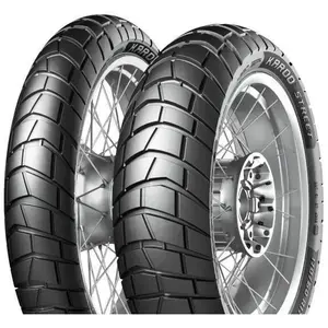 METZELER 110/80 R 19 M/C 59V KAROO STREET - Pneu Moto Enduro Été pas cher