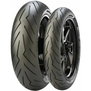 Pneu Moto - PIRELLI - DIABLO ROSSO 3 - 110/70 ZR 17 - Charge 54 - Vitesse W pas cher