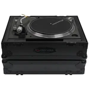Odyssey FZ1200BL flightcase voor Technics 1200-stijl draaitafels zwart pas cher