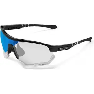 Scicon - Fietsbril - Aerotech XL - Zwart Gloss - Fotochrome Lens Blauw pas cher