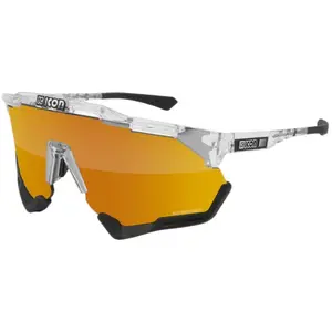 Scicon - Fietsbril - Aeroshade - Crystal Gloss - Multimirror Lens Bron... pas cher