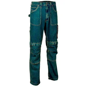 Pantalon Dortmund Bleu Marine Cofra Taille 38 pas cher