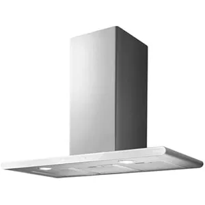 Hotte îlot ELICA GALAXY - Acier inoxydable, Blanc - 570 m³/h - Niveau ... pas cher