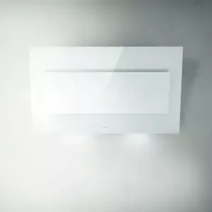 Hotte décorative murale inclinée ELICA PRF0079556C VERTIGO WH/F/120 pas cher