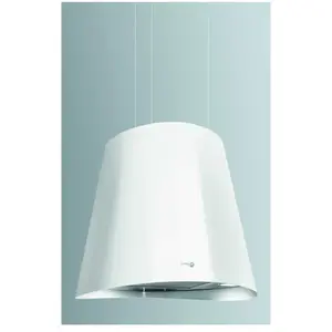 TURBOAIR GIOIA/WH/F/50 - Hotte îlot blanche - 240-581 m³/h pas cher
