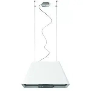 Hotte décorative îlot ELICA IKONA LIGHT WH/F/60