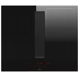 Elica Table de cuisson induction aspirante 60cm 4feux 7400w noir - NIK... pas cher