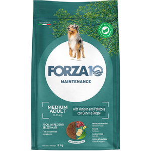 Forza 10 Medium Maintenance cerf, pommes de terre pour chien - 12 kg pas cher
