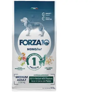 FORZA F10 Chien Medium Diet cerf/Pommes de Terre kg. 12 pas cher