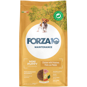 Forza10 Maintenance Mini Puppy poulet, pommes de terre pour chien - 2 kg pas cher