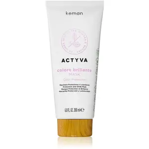 Kemon, Masque capillaire, Actyva Colore Brillante Mask 200ml (200 ml)