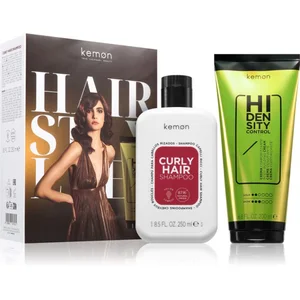 Kemøn Set Hi-Density Control (200 ml)+ Curly Hair Shampoo (250 ml)