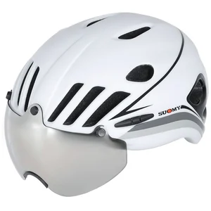 Comparateur de prix : Suomy, Casque VISION unisexe adulte, blanc/noir, M