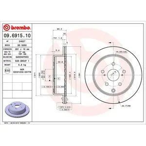 Brembo Remschijf pas cher