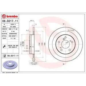 Remschijf 08D21711 Brembo pas cher