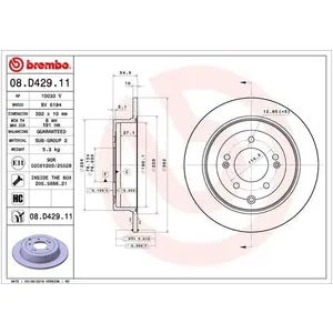 Brembo Remschijf pas cher
