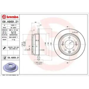 Comparateur de prix : Remschijf 08A86921 Brembo
