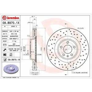 BREMBO Disques de frein pour AUDI: Q5, A5, S4, RS7, A4, S5, RS6, SQ5, ... pas cher