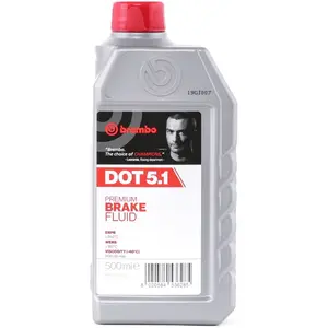 Liquide de frein dot 5.1 brembo 500 ml