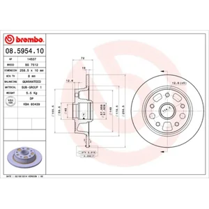 Brembo Remschijf pas cher