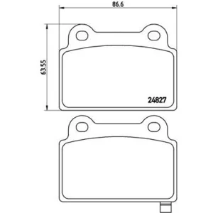 Brembo Remblokken set pas cher