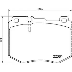 Brembo Remblokkenset schijfrem pas cher