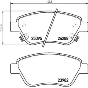 Brembo Remblokken set pas cher