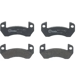 BREMBO Plaquettes de frein X4 pour LIGIER: NOVA, BE UP, AMBRA (Ref: P 62 002)
