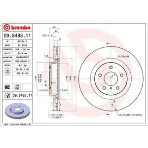 Brembo Remschijf voor pas cher