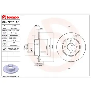 Brembo Remschijf