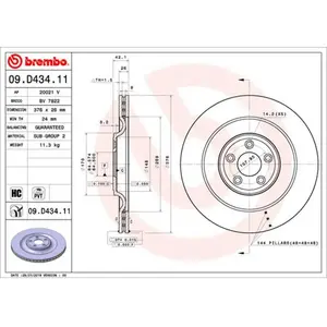 Brembo Remschijf