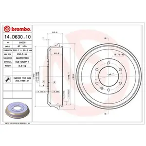 Comparateur de prix : Remtrommel 14D63010 Brembo