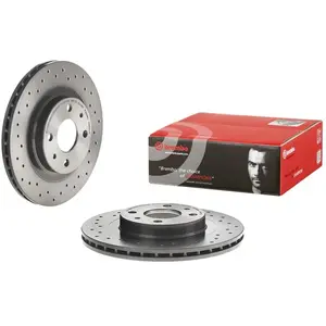 Brembo 2 Disques De Frein Brembo Xtra Vernis Uv 09.8903.1xVendu parauto-5