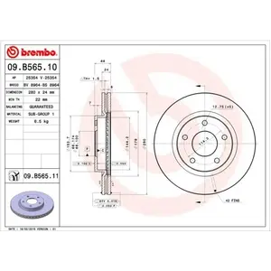 Brembo Remschijf