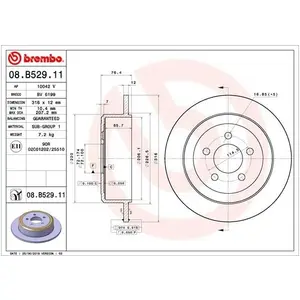 Brembo Remschijf pas cher